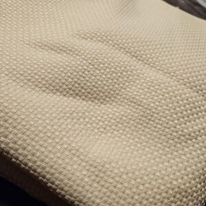 Tablecloth: Textured Cream (Napkins Available)